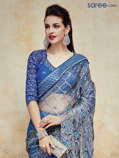 blue-georgette-saree-with-embroidery-work