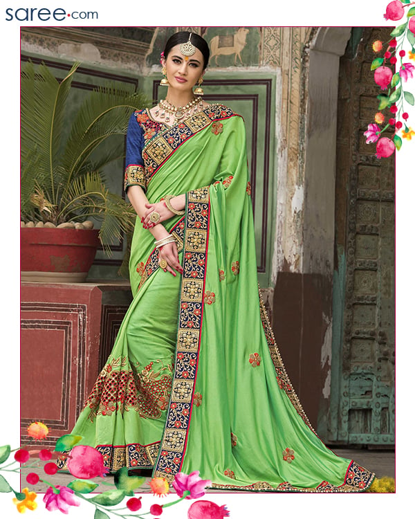 green-silk-saree-with-embroidery-work-image-3