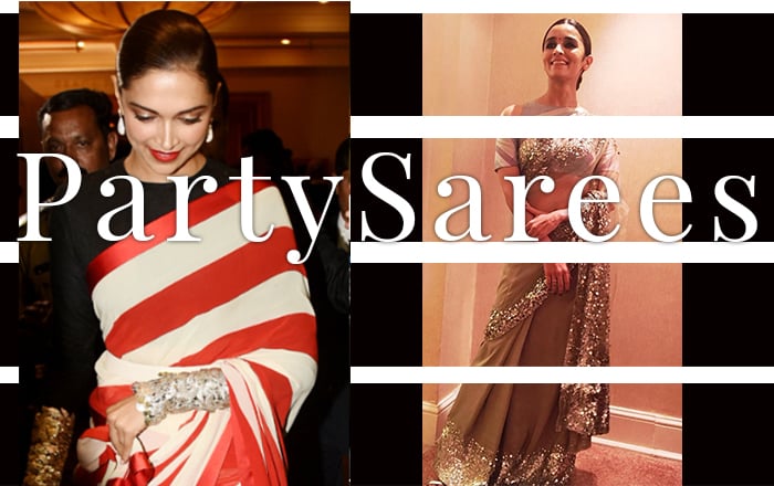 Latest Party Wear Saree Trends, you got to hack from these Bollywood beauties!