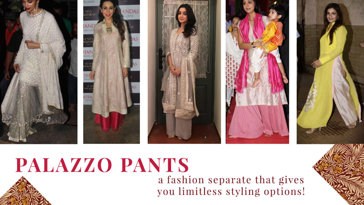 Palazzo Suits Trend – Pretty Pants that are Wardrobe Essentials