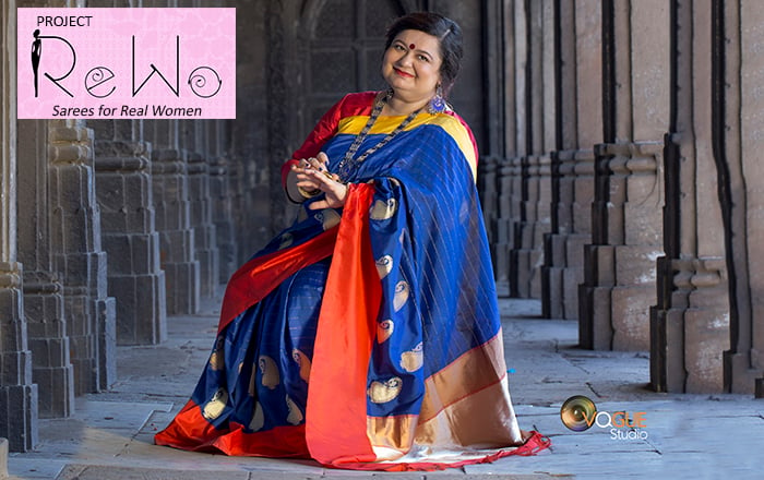 Curvy or Skinny – Real Women show the power of Saree @ Saree.com’s Project ReWo
