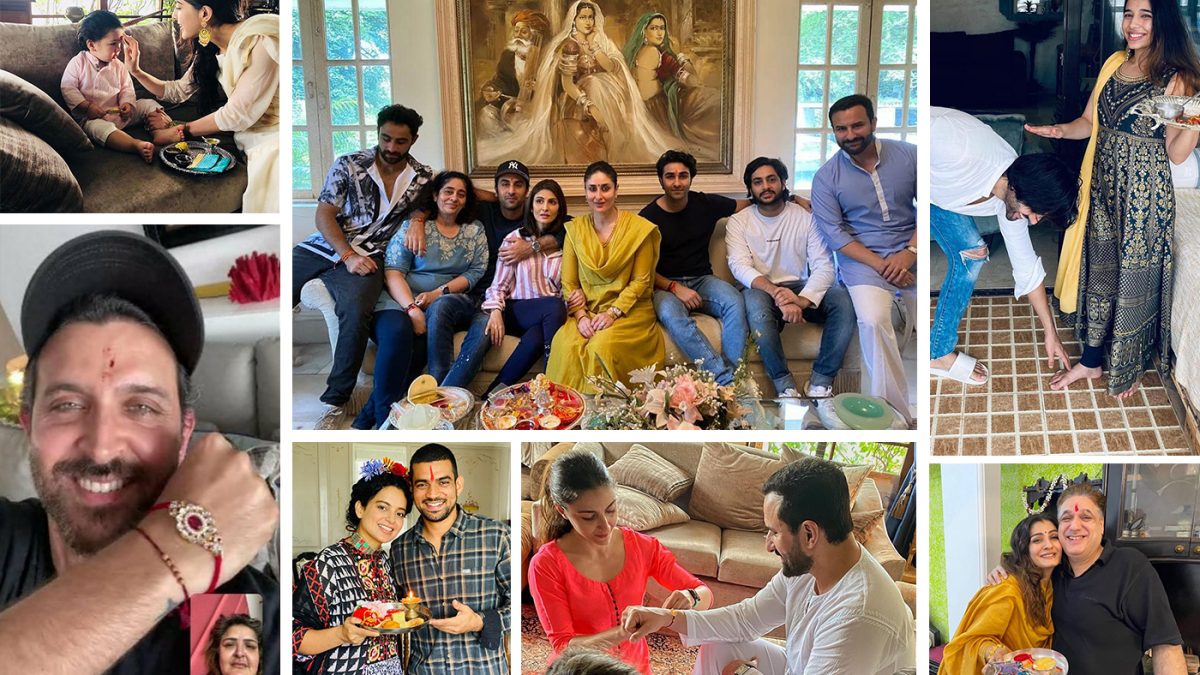 Social Media Turned Out To Be A Messenger For B-Town Celebs On The Rakhi Day
