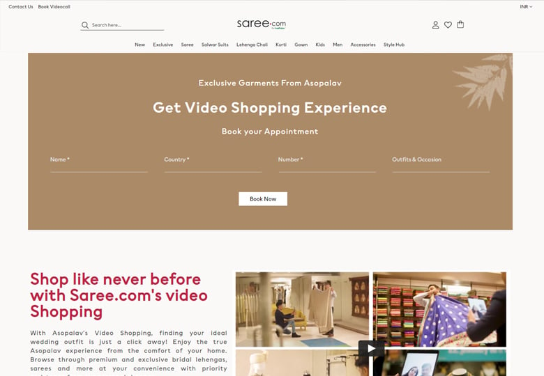 Video Calling for online shopping - 3