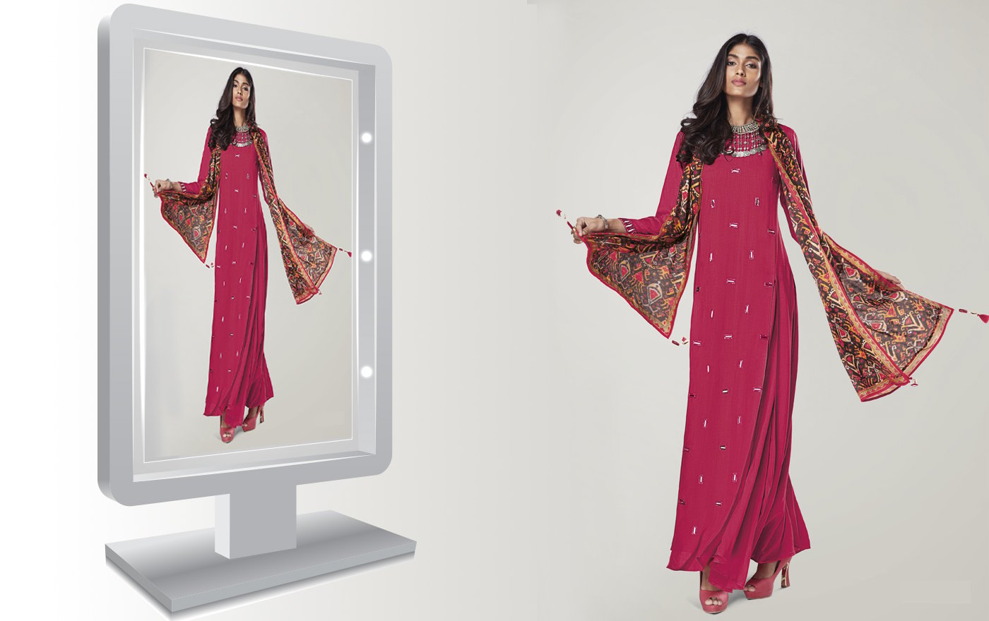 How to look slim in a kurti