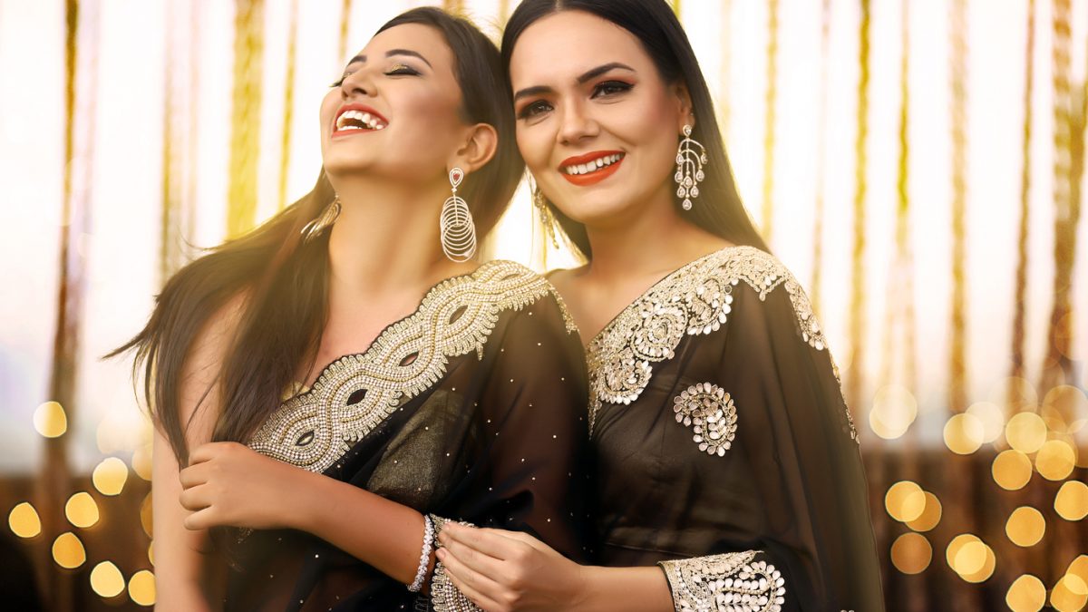 5 Must-Have Types Of Black Sarees