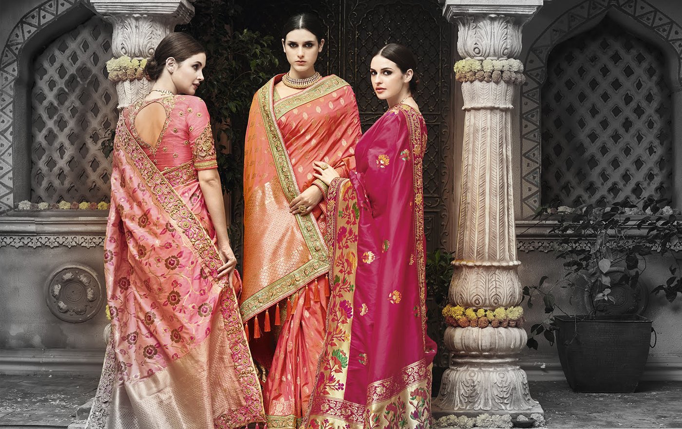 Wedding Silk Sarees Majestic Maharani Collection