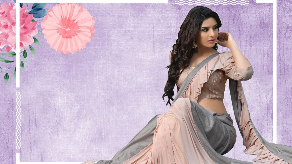 Glam-Up Your Party Look With Ruffle Sarees