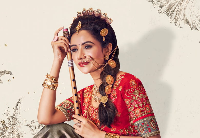 Fuss-free hairstyles, when you wish to dance the night away…during  Navratri!  by Asopalav