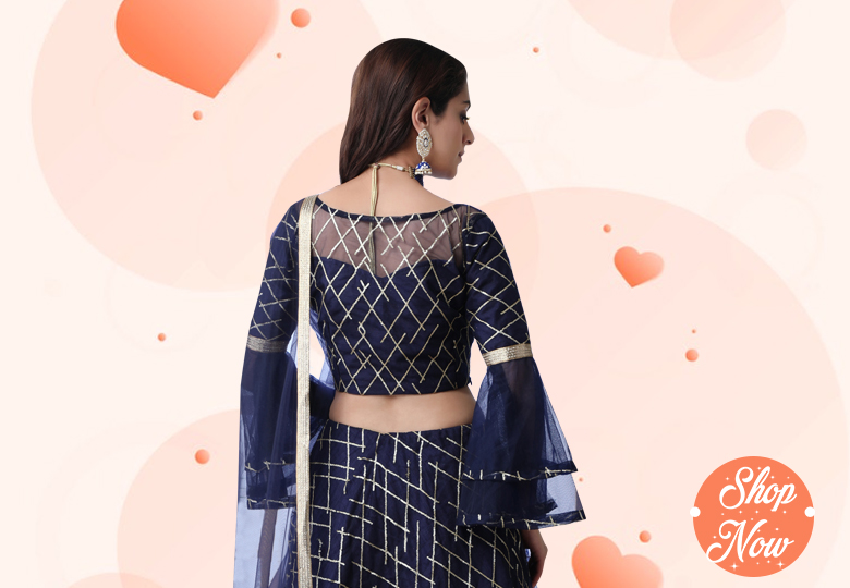 Oomphy Backless Cholis We Are Lusting After This Navratri Diwali And Karwa Chauth Boat neck backless blouse pattern. oomphy backless cholis we are lusting