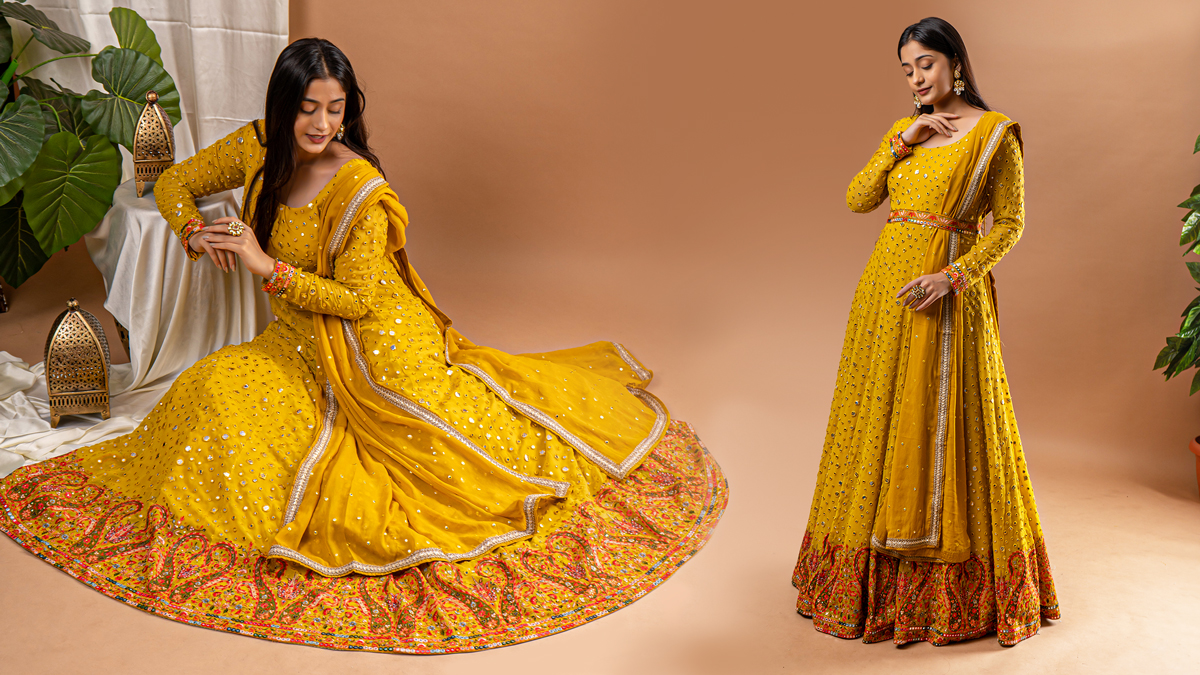 Get Trendy With This Festive Salwar Suits Collection