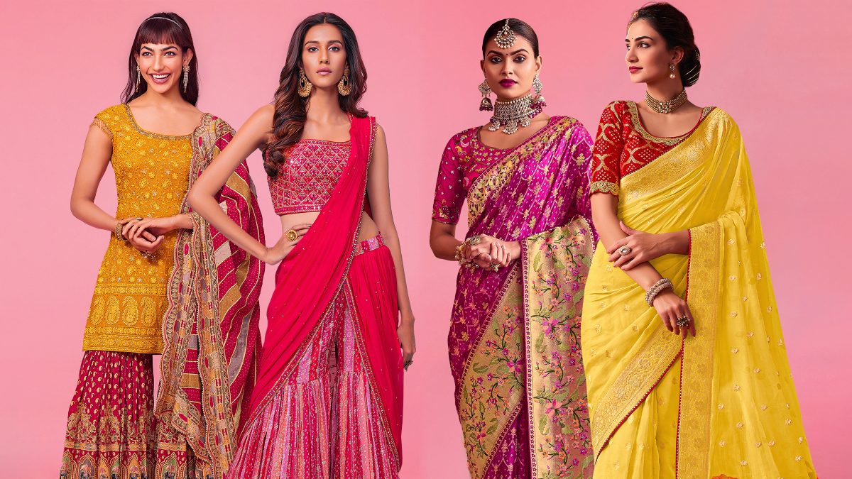 Colorful Outfits For Baisakhi, Bihu & Other Spring Festivals