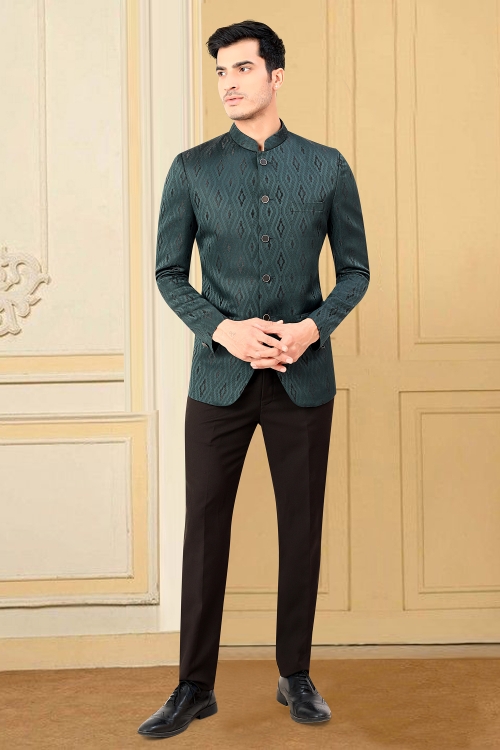 Rama Green Jodhpuri Suit