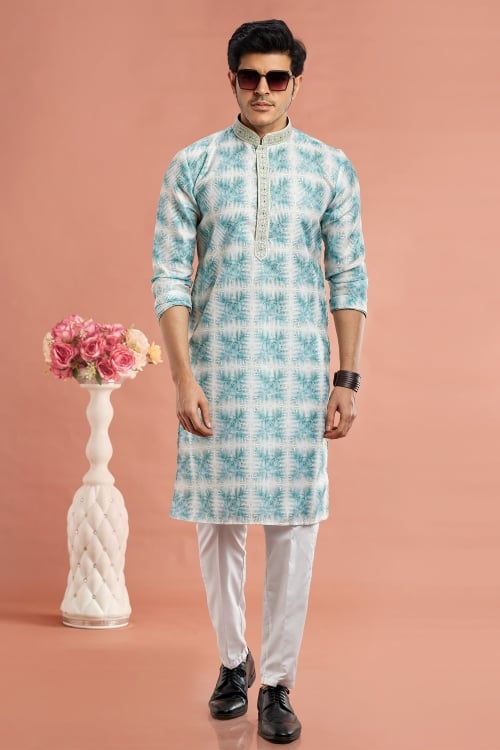 Digital Cotton Printed Kurta Pajama