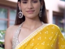Yellow Bandhej Print Saree in Satin with Lace - psaef2042