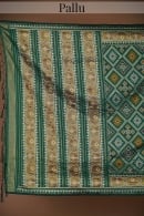 Green Traditional Patola Woven Saree in Silk