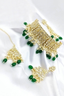 Kundan and Pearl Worked Choker Necklace Set