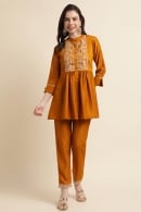 Chinon Thread Embroidered Co-ord Set