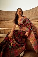 Art Silk All Over Floral Woven Saree